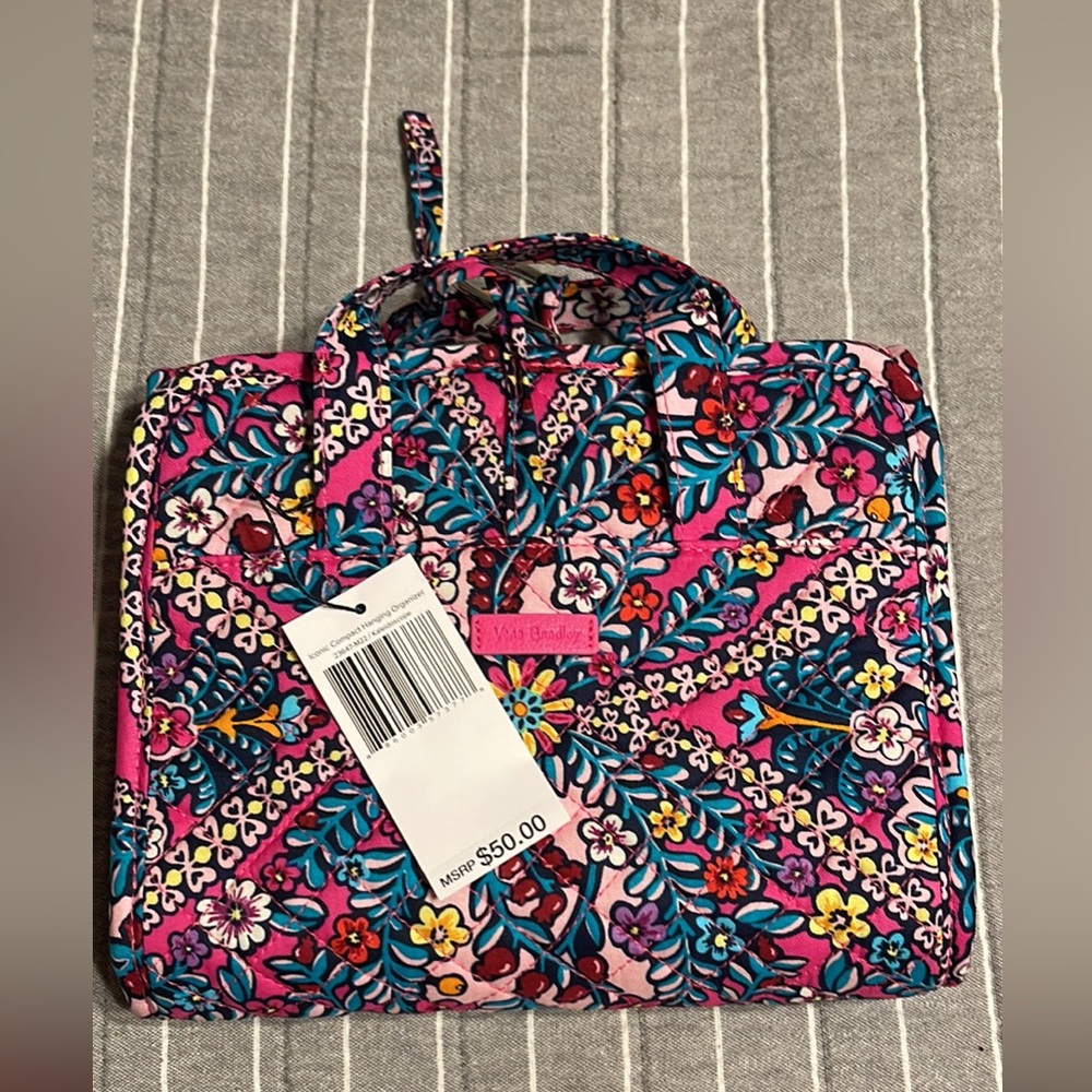 NEW Vera Bradley Hanging Organizer Jewelry or Toiletries